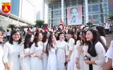 Những hình ảnh đẹp về lễ khai giảng năm học mới tại Hà Nội